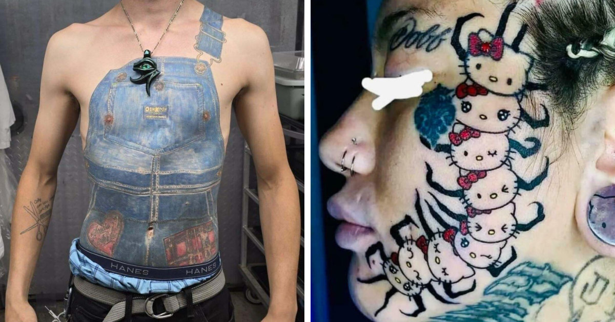 90 Tattoos So Bad People Didn’t Even Feel Guilty Shaming The Owners Online (New Pics)