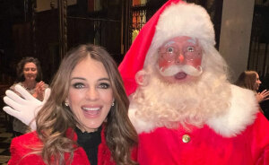 Elizabeth Hurley’s Racy Bikini Photo For Christmas Has Fans Gushing: “Mr Hurley Is A Lucky Man”