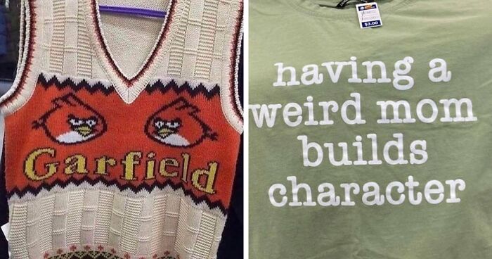 40 Images From Instagram Account Called “Weird Shirts OK”