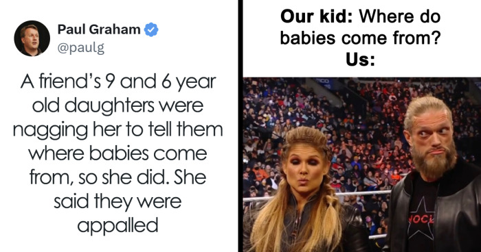 79 Hilarious Posts Of Parents Explaining Where Exactly Babies Come From