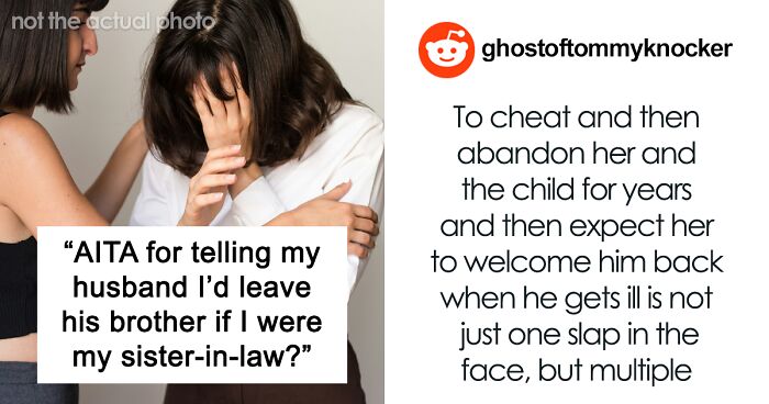 Woman Tells Her Opinion About Cheating BIL, Husband Gets Mad She Would Hurt Him Like That