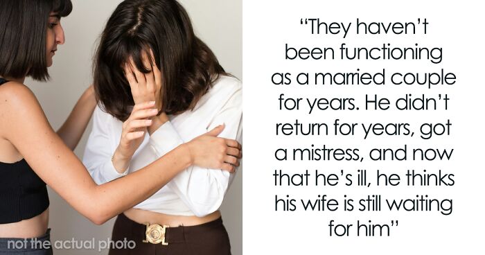 Man Abandons Family For Mistress, Expects Wife To Take Him Back With Open Arms Because He’s Ill