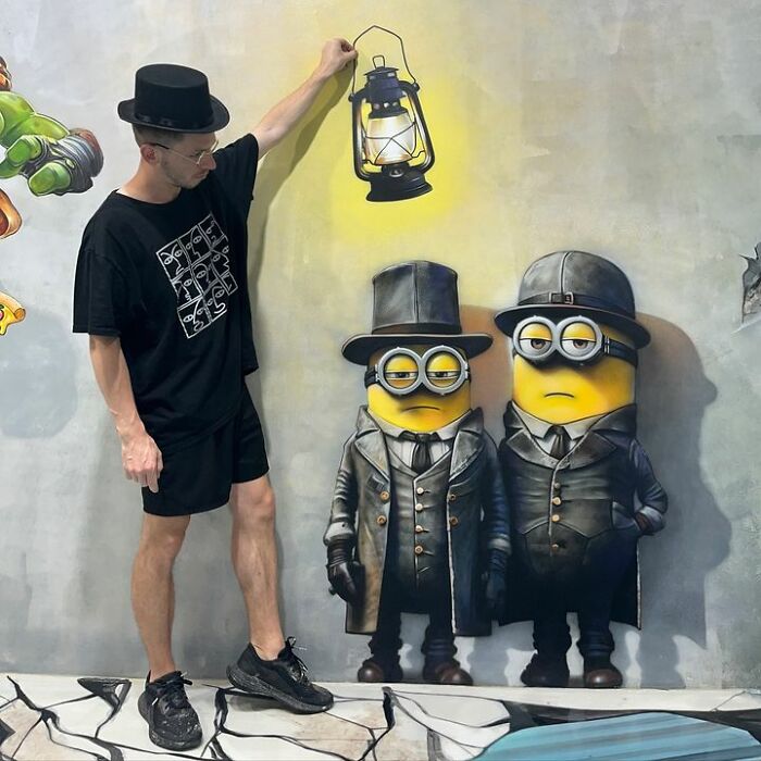 Meet Rox Brand, The Graffiti Artist Making Walls Come Alive