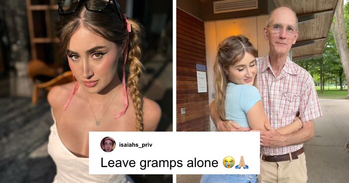 Internet Slams 22YO Influencer For “Inheritance” Dance Next To “Grandpa” Boyfriend In Hospital