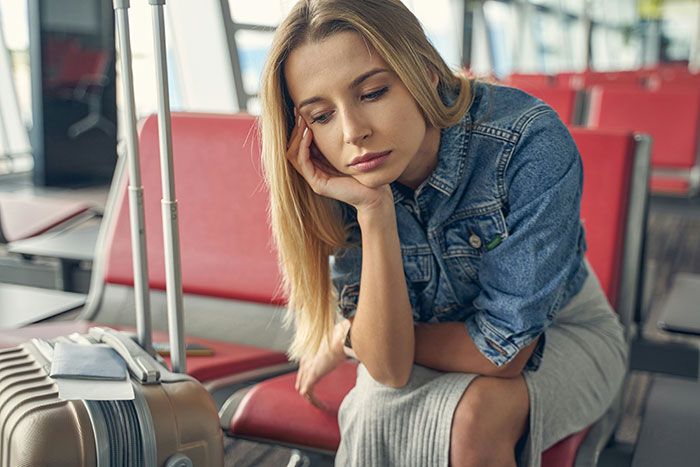 Woman Rages After Her Airport Plan Doesn't Work Out: "She Won't Stop Screaming"