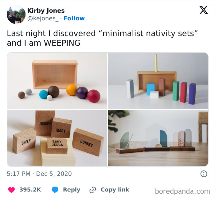 Minimalist Nativity Sets