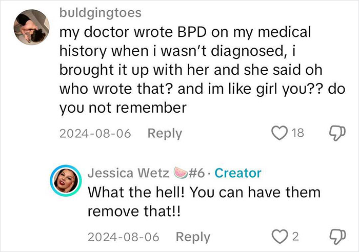 Comments discussing a medical binder hack to ensure doctors listen, sharing personal experiences and advice.