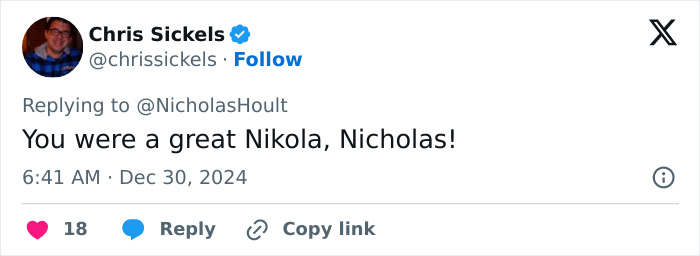 Nicholas Hoult Makes Fun Of Elon Musk’s Nikola Tesla Post Featuring Him: "You Cooked Here"