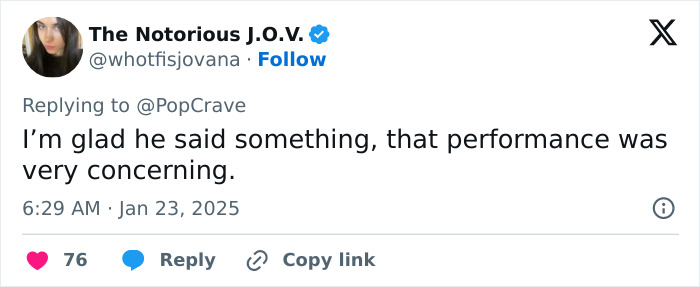 Tweet expresses concern over a performance related to Miley Cyrus’ brother and Billy Ray Cyrus needing help.