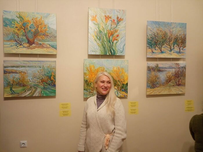 I Opened An Exhibition Of Paintings In The Frontline Zone Of Ukraine (27 Pics)