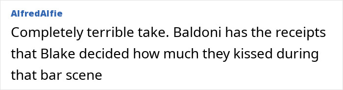 Text from an opinion discussing intimacy coordination in Justin Baldoni's "It Ends With Us" footage.