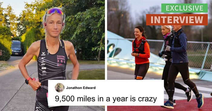 “Don’t Do It!”: 55YO Woman Sets World Record Running 366 Marathons In A Year