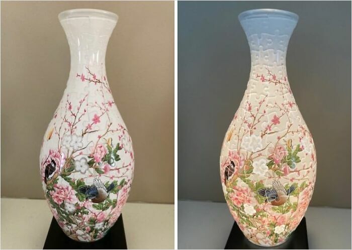 Decorative vases with intricate floral patterns, showcasing potential new hobbies for 2025.