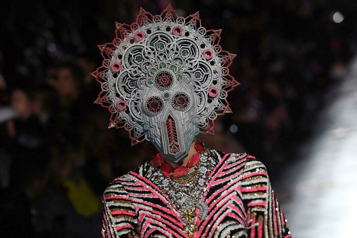 This Mask From A Fashion Show In Paris