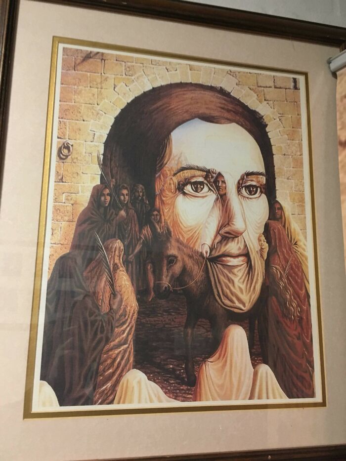 This Painting Of Jesus I Saw In A Church