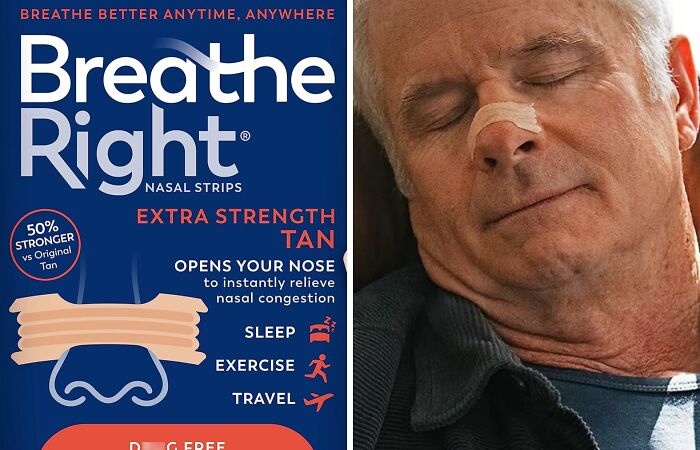 "Breathe Right nasal strips offer extra strength for better sleep during Amazon winter deals."