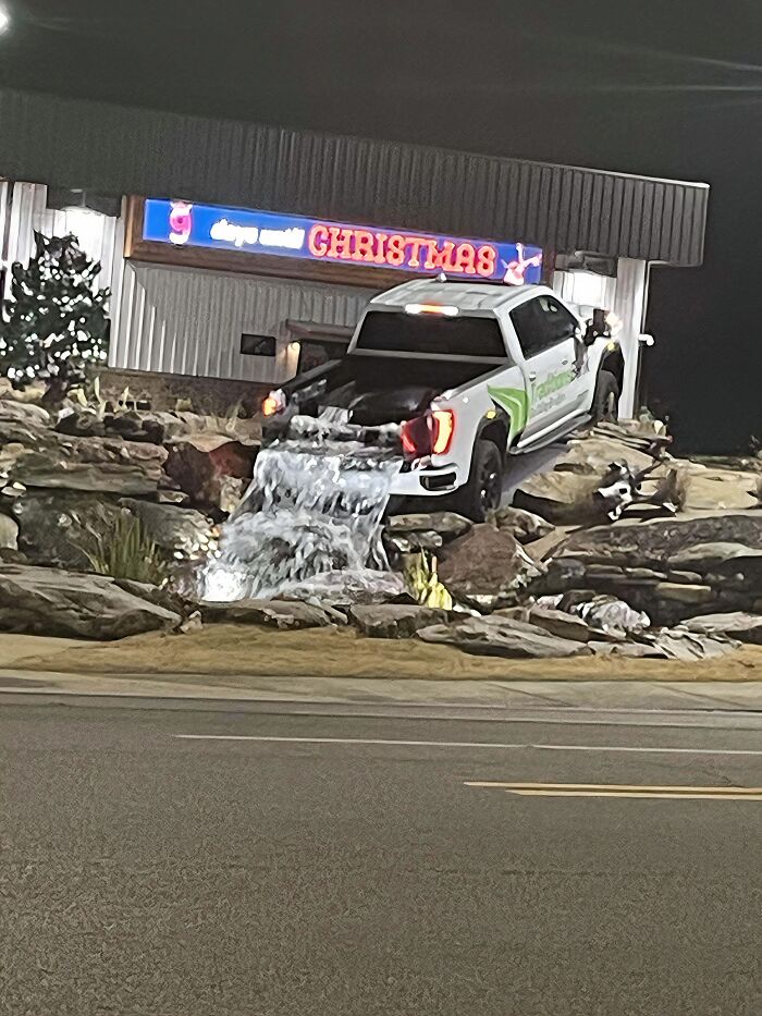 Behold, The Truck Fountain Of Cullman, Alabama