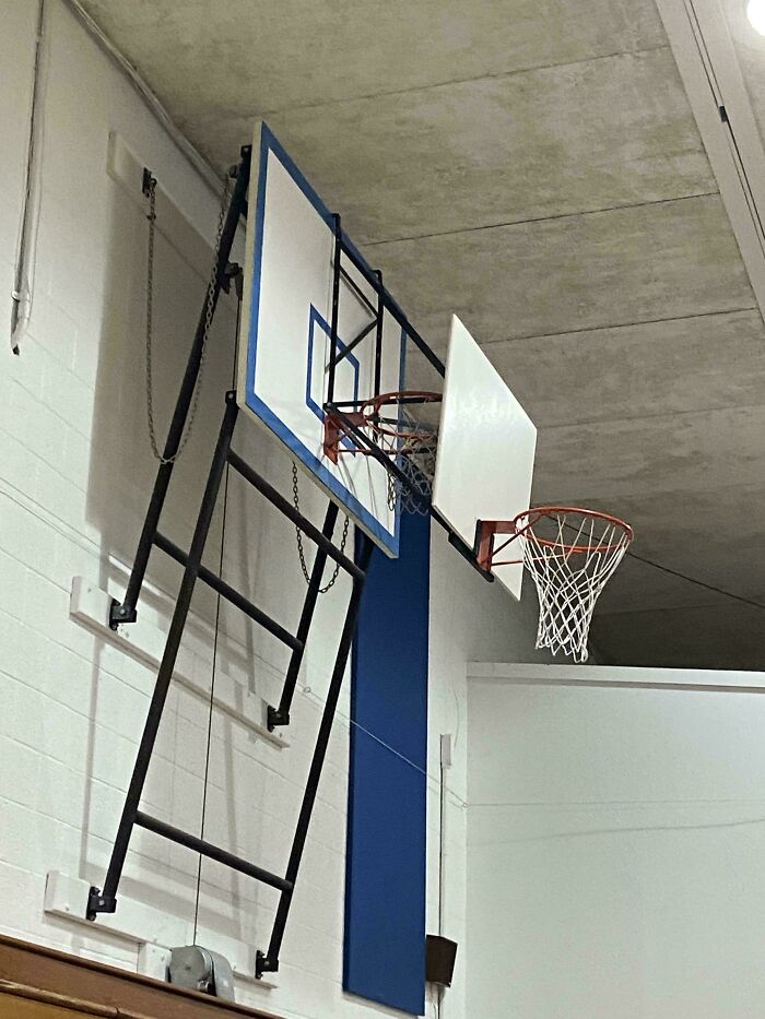 Hung Up The New Basketball Hoop, Boss