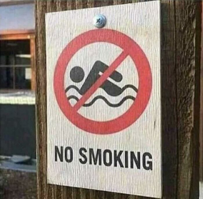 Don’t Go Swimming In Cigarettes