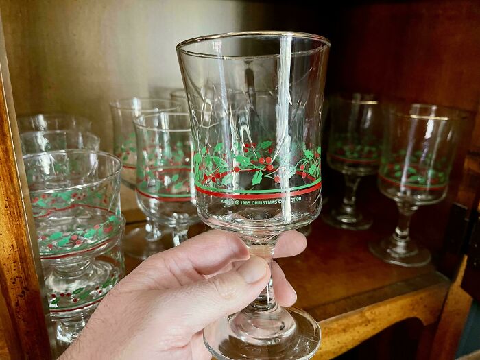 Our Treasured Family Heirloom - Arby’s 1985 Christmas Collection Glassware. All 30 Pieces Still Intact And Used Every Holiday