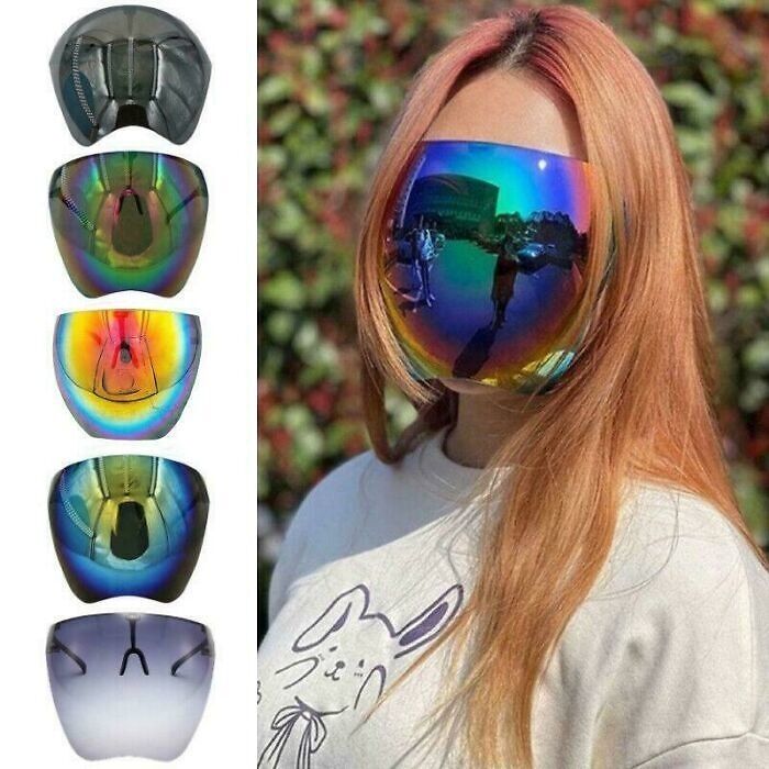 Sunglasses, Mask, Face Shield