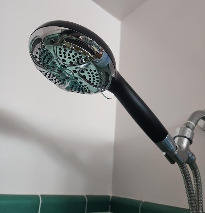 Modern showerhead with sleek design from Amazon's hottest releases.