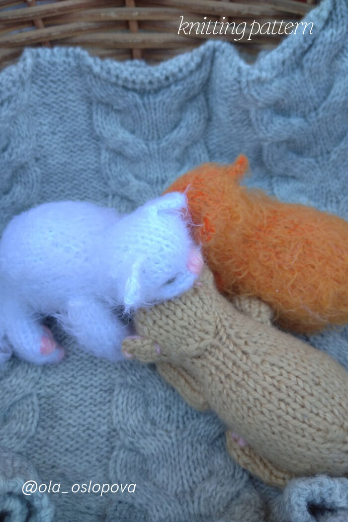 My Knitted Realistic Kittens (10 Pics)