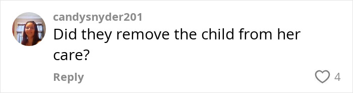 Comment questioning child care removal over NICU monitor incident.