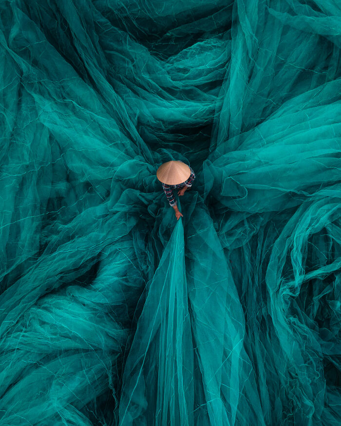 Threads Of Tradition From The Series 'Traditions From Above: Stories Of Vietnam’s Craft And Culture' © Chris Ha