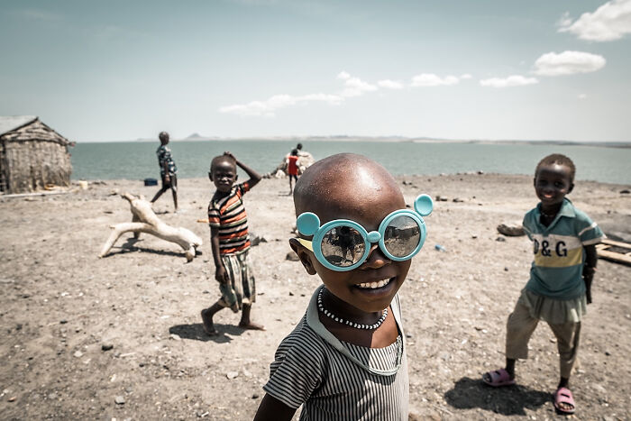 Children Of El Molo From The Series 'Life In Kenya' © David Dhaen