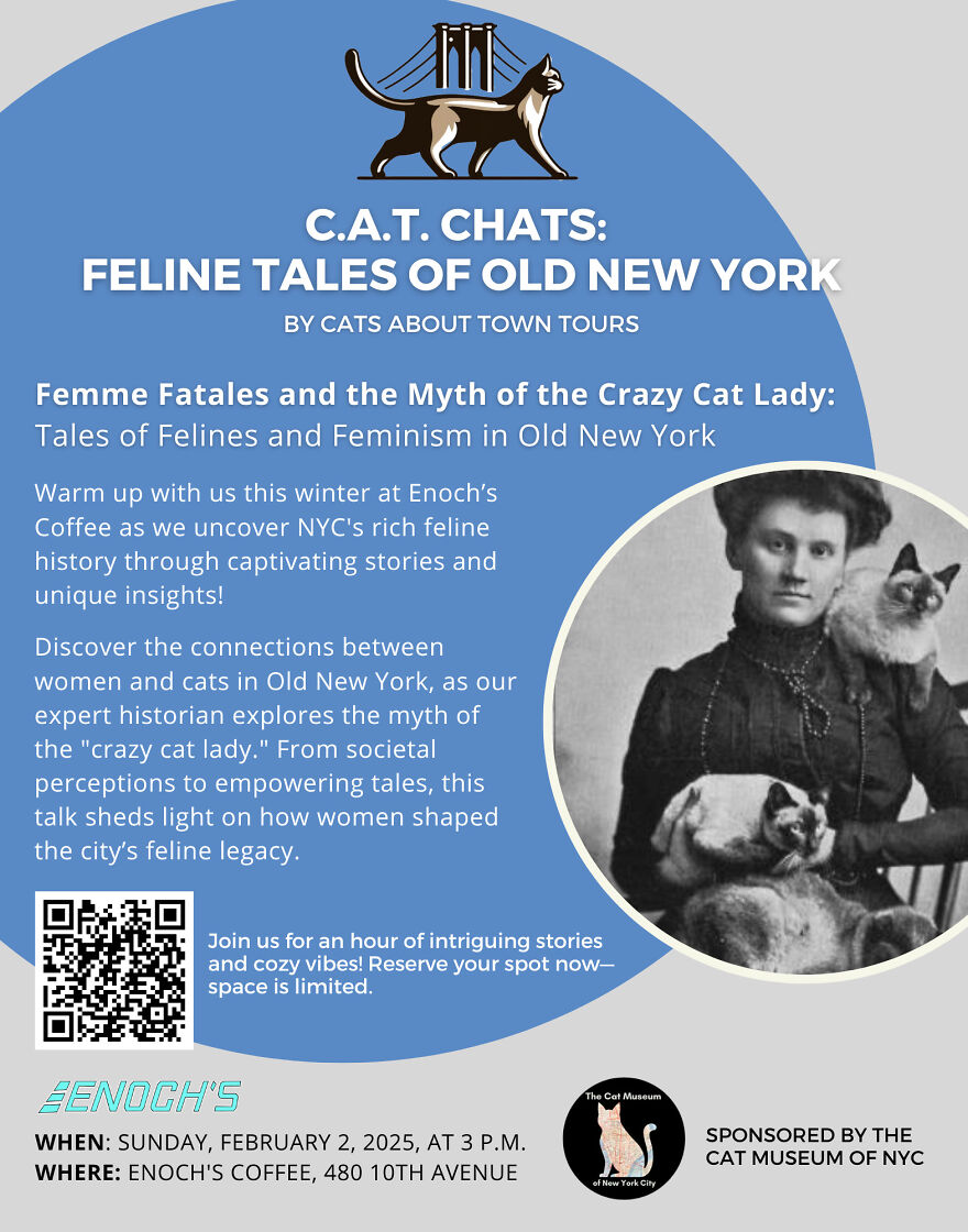 The Hidden History Of NYC’s “Crazy Cat Ladies” Is Coming To Life In This Unique Event