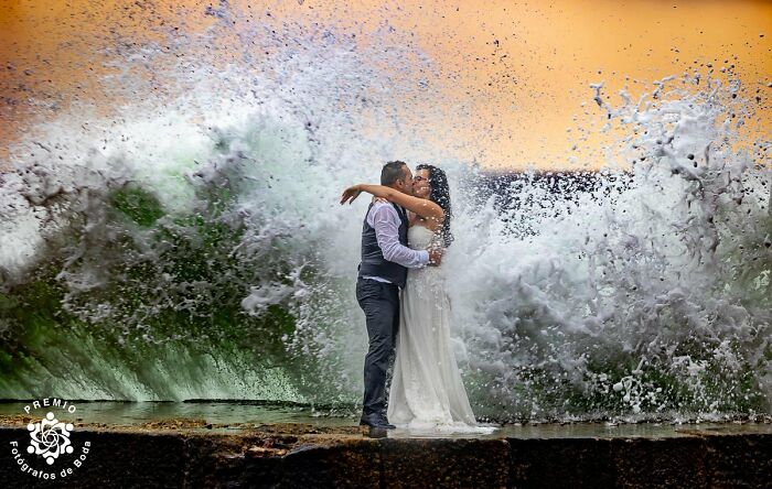 Love That Withstands The Strongest Waves By Santiago Moldes