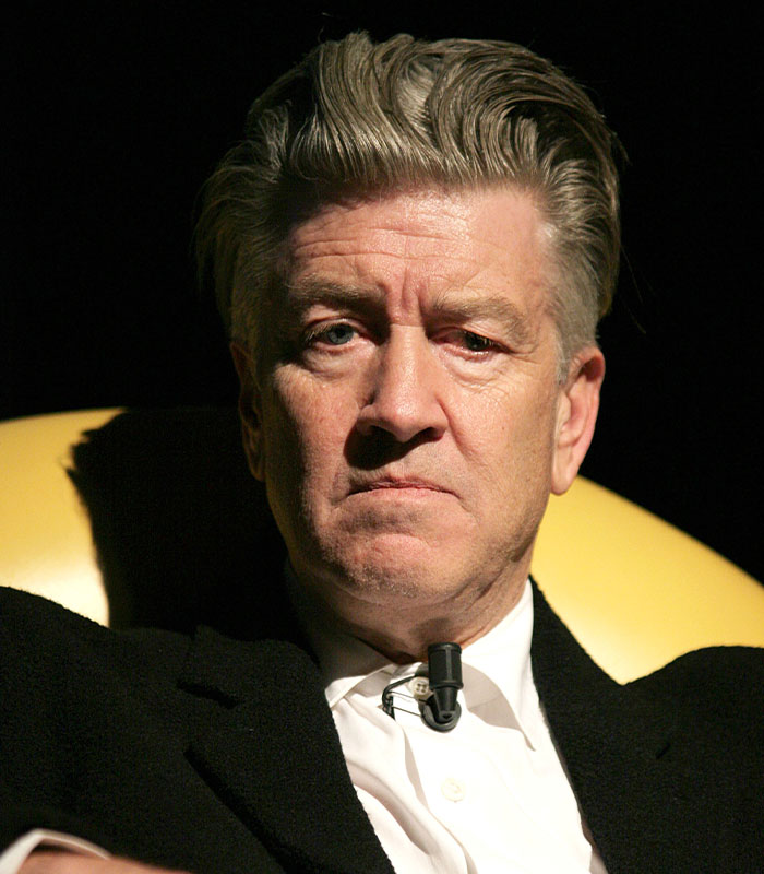 A person with styled hair, wearing a black jacket and white shirt, in a reflective pose.