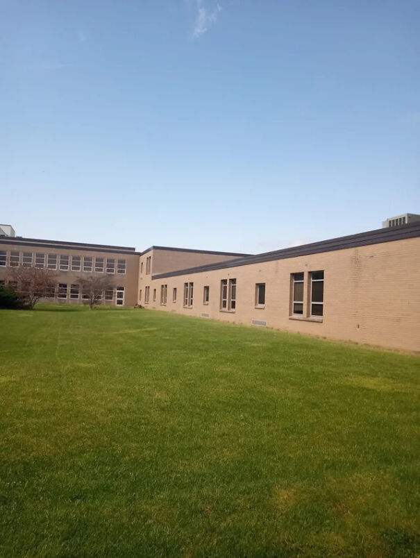 The Courtyard Of My Old School