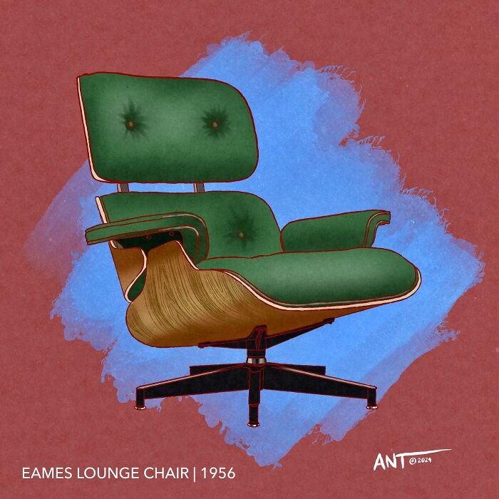 Eames Lounge Chair 1956