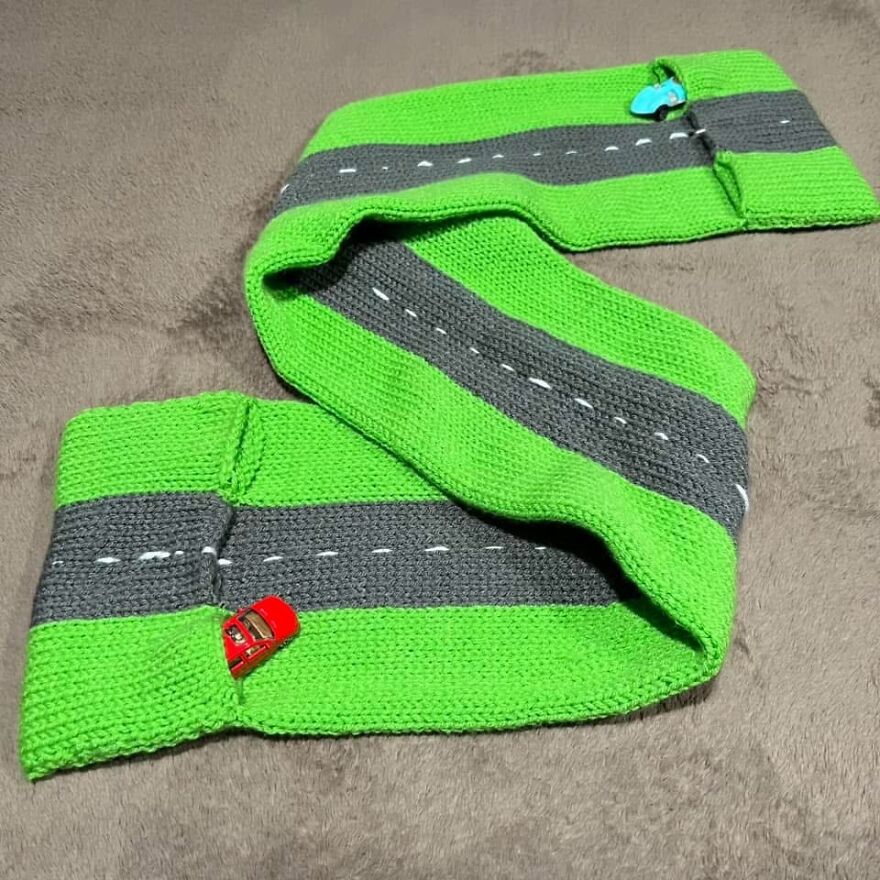 I Knit A Cargo Scarf