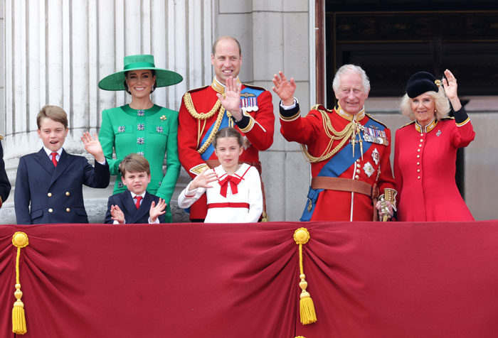 Royal family members in formal attire waving from a balcony, related to shortage of dentists in the UK discussion.