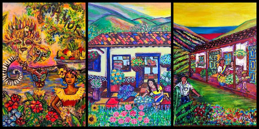 The Power Of Color And Culture In Monica Chavarria’s Art