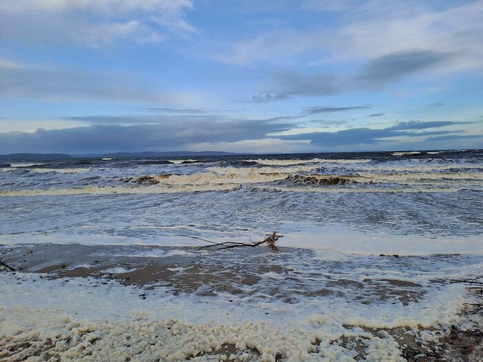 Nairn Beach, Scotland, New Year's Day