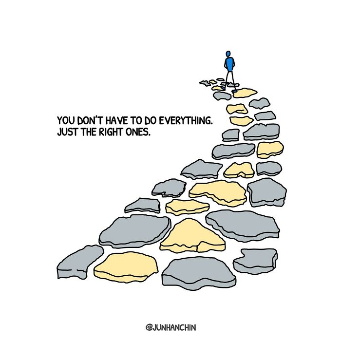 This Guy Creates Motivational Illustrations Aiming To Help People Focus On The Positive (New Pics)