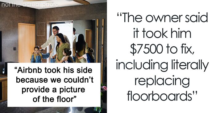 Airbnb Host Accuses Family Of Leaving A Stain And Demands $7500, Guest Is Upset With The Company