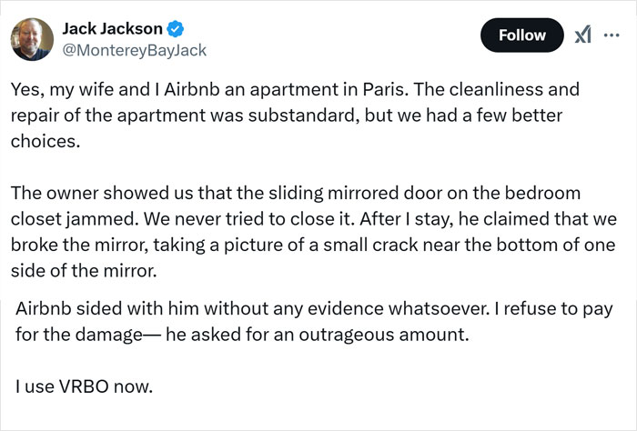 Airbnb Host Allegedly Tries To Scam Family With A $7500 Damages Claim, Airbnb Takes Host’s Side