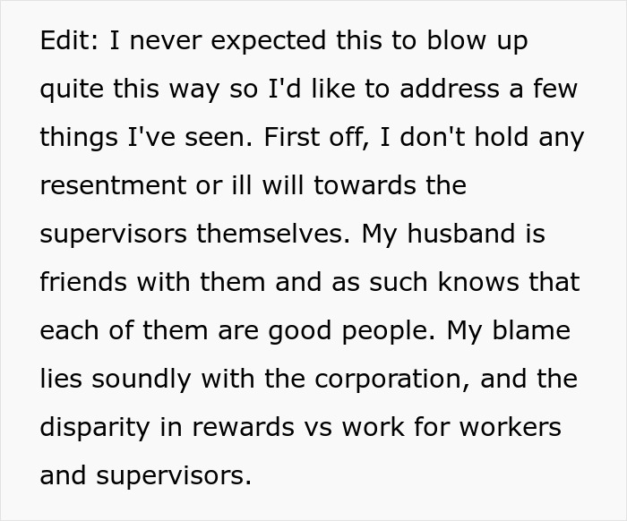 Text discusses worker versus supervisor rewards disparity.