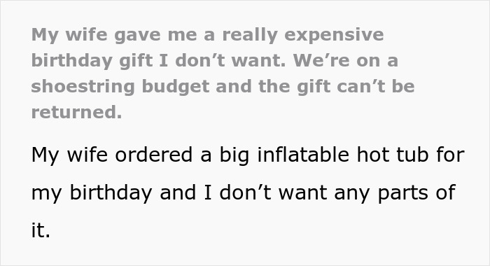 Man Upset Over Wife’s Expensive Gift He Doesn’t Want That He Needs To Maintain, Seeks Advice