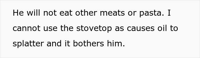 Woman Is Sick Of Catering To Husband’s “Mysterious Symptoms”, Starts Cooking Only For Herself