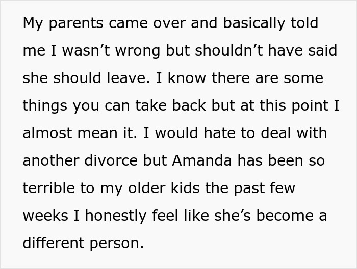 Man Gets A Reality Check About His “Evil Stepmother” Wife After Things Escalate Into Ultimatum