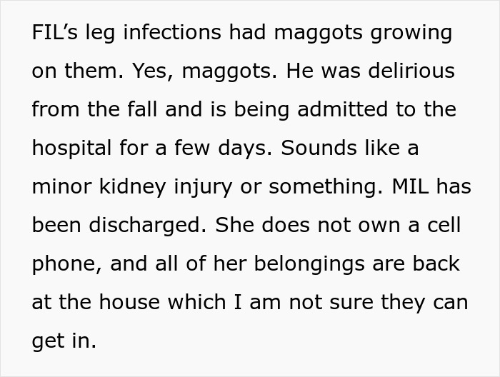 "Yes, Maggots": SIL Refuses To House Hoarder In-Laws After They Lose Their Home