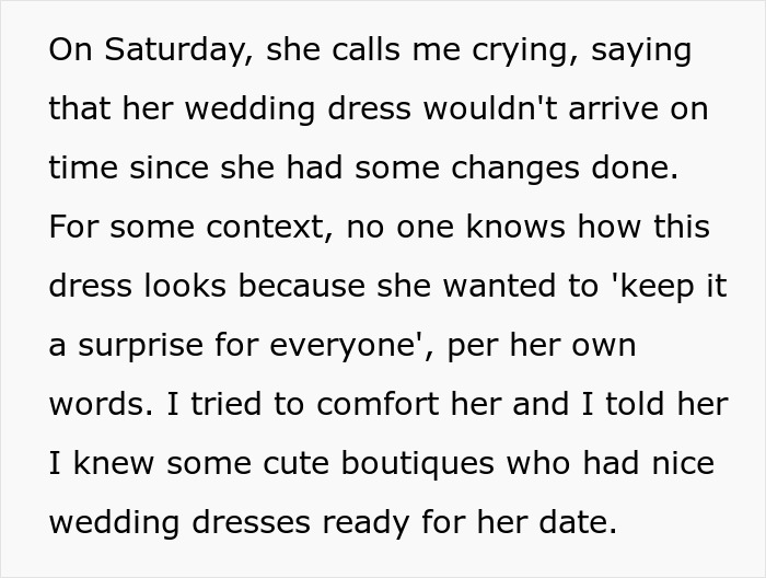 Bride Threatens To Steal Stepsister’s Wedding Dress, She Gives Her Back The Invitation Instead