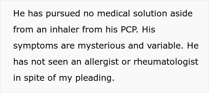 Woman Is Sick Of Catering To Husband’s “Mysterious Symptoms”, Starts Cooking Only For Herself