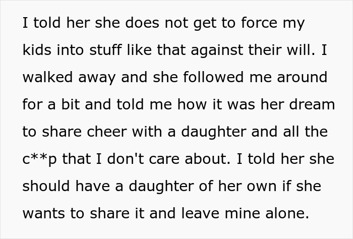 “AITA For Telling My Ex’s Sterile Affair Partner To Have Her Own Daughter?”